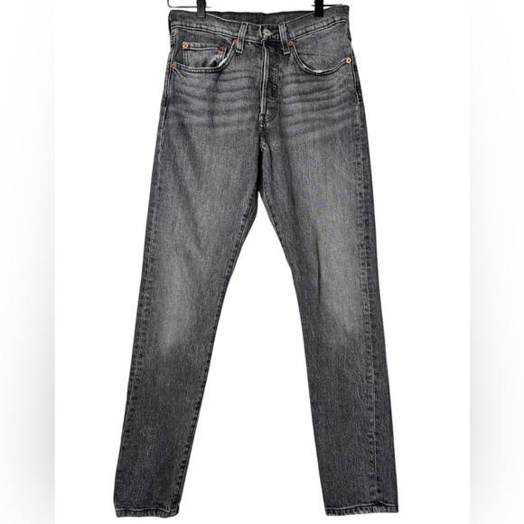 Levi’s Premium 501 Skinny Jeans in Coal Black size 26 - Picture 2 of 10